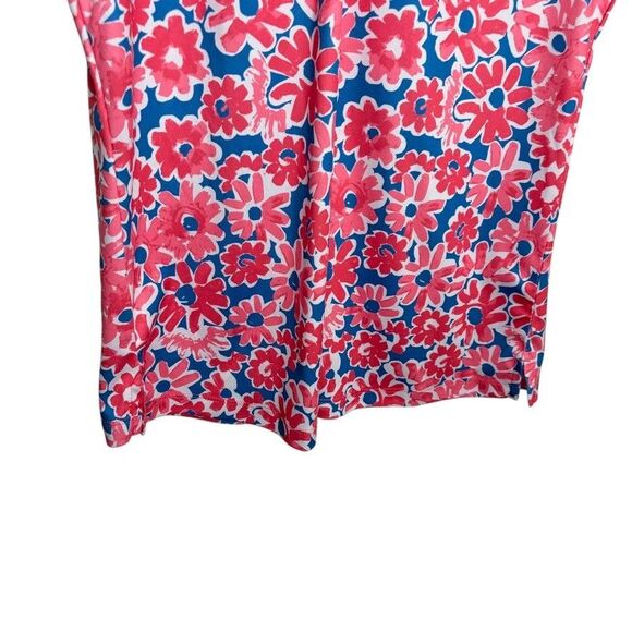 Pro Tour Tank Top Women's Medium Colorful Sleeveless Collared 1/4 Zip Top Shirt - Picture 3 of 7